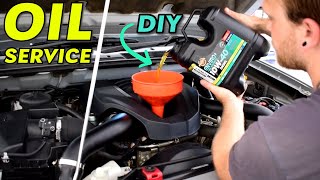 ISUZU MUX  DMAX OIL CHANGE TUTORIAL  Full DIY Guide To Changing Your Engine Oil and Filter [upl. by Yma]