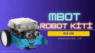 Mbot  RGB Led  Simülasyon Üzerinde [upl. by Colvert870]