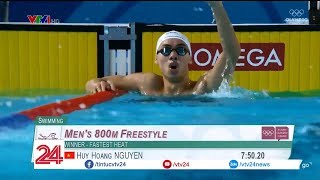 Thể thao ngày 1210 Nguyễn Huy Hoàng xuất sắc giành HCV thứ 2 tại Olympic trẻ 2018  VTV24 [upl. by Eymaj]