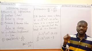 19 Application of Differentiation  Rates of Change 1  Calculus [upl. by Hobie789]