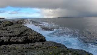 Crashing waves North Atlantic Norway [upl. by Pan74]