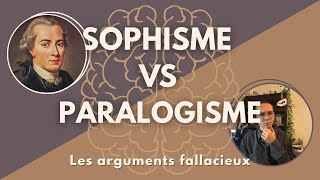 Les FAUX RAISONNEMENTS raisonnements fallacieux  sophisme et paralogisme [upl. by Imled]