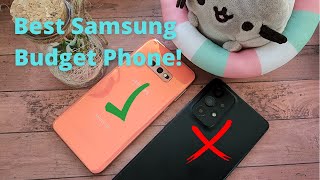 Samsung Galaxy S10e in 2022  Better than the Galaxy A53 5G [upl. by Schwenk585]