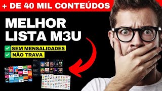 🔴MELHOR LISTA M3U 2024  MELHOR LISTA M3U IPTV  LISTA IPTV LISTA M3U GRÁTIS LISTA M3U  M3U IPTV [upl. by Asilej]