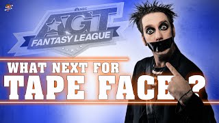 Who is the tape man in Americas got talent What is Tape Face doing now 2023 [upl. by Enaed255]