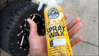 Chemical guys spray wax quick review on a truck [upl. by Yekram]