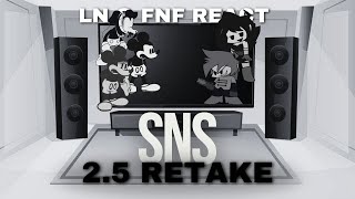 LN amp FNF React  Sunday Night  SNS 25 Retake  FNF Mod [upl. by Silvano]