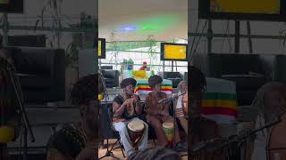 Nyabinghi Drumming at City Splash Festival’s Rastafari Reasoning Corner thehomeofculture [upl. by Lewse]