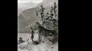 Blackfeet BravesGoingtotheSun MtGlacier National Parkc1912Siksika Indians [upl. by Block]