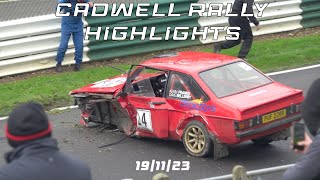 Cadwell Park Rally  Pure Sound amp Highlights NHMC Stages 2023 [upl. by Partan]