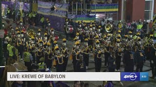 Krewe of Babylon Sarah T Reed Senior High School Marching Band [upl. by Joseito]