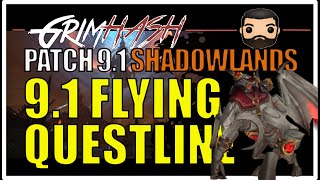 Flying Questline  WoW Shadowlands [upl. by Suiramed]