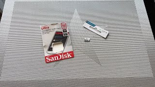 SanDisk Ultra 32 GB microSDHC unboxing [upl. by Namlak]