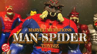 🎃 1998 THE MANSPIDER 10in  Marvel Universe  Toybiz [upl. by Lybis]