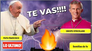 Último Minuto El Papa Francisco en el ojo de la Tormenta destituye obispo Strickland [upl. by Lepley]