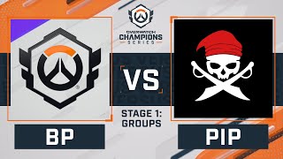 OWCS NA Stage 1  Groups Day 4  Belugas Platoon vs PIP [upl. by Suiradal]