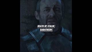 📺 Brienne of Tarth Kills Stannis Baratheon fyp trending shorts got gameofthrones [upl. by Qirat]