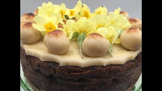 Traditional Easter Simnel Cake [upl. by Ateiram]