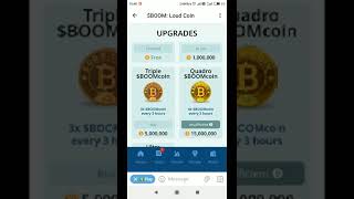 Boom  Loud coin How to upgrade Double Boom coin to triple Boom coin  Boom Loud coin Telegram Bot [upl. by Kenneth]