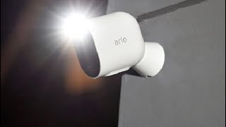 Arlo Pro 4 Spotlight Camera  3 Pack  Wireless Security 2K Video amp HDR Color Night Vision Review [upl. by Nayk]