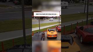 30 Second Corvette Heist at Atlanta Dealership Car Theft Caught on Camera fyp short subscribe [upl. by Sanchez]