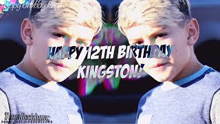 ★ Happy 12th Birthday Kingston Rossdale ★ [upl. by Nnayllehs]