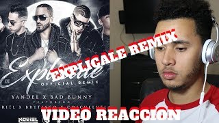 Explicale Remix  Yandel Ft Bad Bunny Cosculluela Noriel Brytiago  Reaccion [upl. by Melony497]