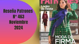 Reseña revista Patrones N° 463 Noviembre 2024🎄⛄🏔️👖❄️🧥🧵✂️ [upl. by Flessel695]