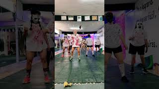 ejercicio baile tiktok halloween [upl. by Hinze]