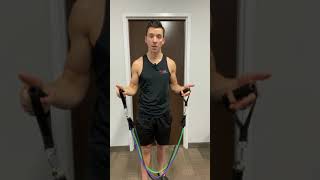 Deadlift with Resistance Bands  Home Workout [upl. by Eniamrahs]