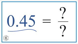 045 as a Fraction simplified form [upl. by Casanova]