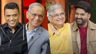 Great Minds Greater Laughs Narayana amp Sudha Murthy Deepinder Goyal  The Great Indian Kapil Show [upl. by Curkell]