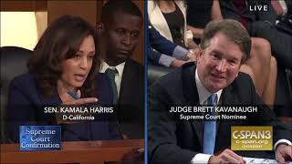 “Can you think of any laws give government power to make decisions about male body” Kamala Harris [upl. by Susannah639]