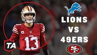 Lions vs 49ers NFC Championship Breakdown  Total Access [upl. by Euqcaj]