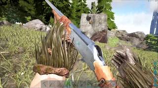 Ark Ragnarok Path to Achatinas Treestand Greenhouse BeesHoney Veggie Cakes [upl. by Arbba42]