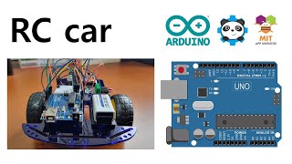 RC car Arduino L9110s motor driver [upl. by Haym]