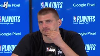 Nikola Jokic talks Game 2 Loss vs Timberwolves Postgame Interview 🎤 [upl. by Keir]