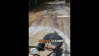 Driveway Cleaning Tutorial  pressurewashingbusiness  fyp [upl. by Lavinie]