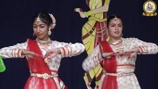 Sahodaya Samagam Classical Group Dance at St Raphaels Academy Bicholi Mardana Indore 202324 [upl. by Borlow]