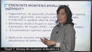 Filozofi 11  Montenji dhe skepticizmi në filozofinë e tij [upl. by Vasya709]