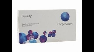 Biofinity Contact lens insert and Final review [upl. by Triny]