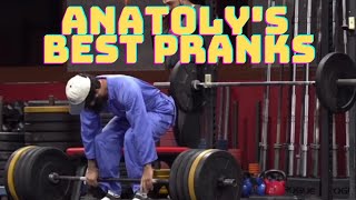 5 minutes of the BEST gym PRANKS by Anatoly  Funny af [upl. by Emiatej]