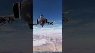 Phantom II dcs dcsworld aviation gamer shorts shortvideo shortsfeed shortsviral short game [upl. by Ballinger]