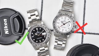 Unpopular Opinion The Rolex Explorer 2 Black Dial VS Polar Dial  Wristwatch Check [upl. by Hart747]