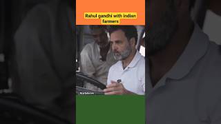 राहुल गांधी ट्रैक्टर चलाते हुए  Rahul gandhi with farmers  youtubeshorts [upl. by Arraic]