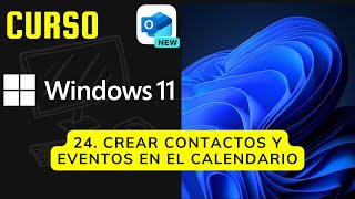 24  Crear Contactos y Eventos en el Calendario en pocos minutos [upl. by Areivax674]