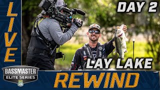 2023 Bassmaster LIVE at Lay Lake  Day 2 [upl. by Horatius]