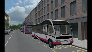 Omsi 2 Driving the First bus OPTARE Solo SR on Cotteral Route U18 amp Back [upl. by Sorazal549]