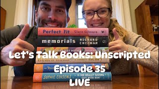 Episode 35  Let’s Talk Books Unscripted LIVE livestream booktube podcast bookworms reading [upl. by Had]