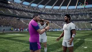 South Africa vs New Zealand  Semifinal  Rugby 7s Men  Virtual Olympic Games 2024 [upl. by Leopoldine]